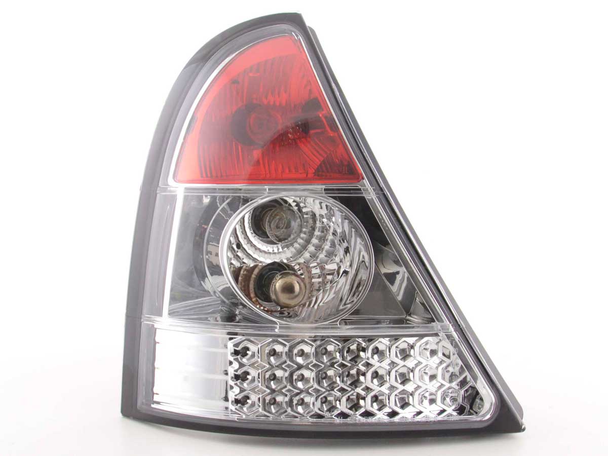 LED Rückleuchten Set Renault Clio Typ B 98-01 chrom LED Rückleuchten Set Renault Clio Typ B 98-01 chrom